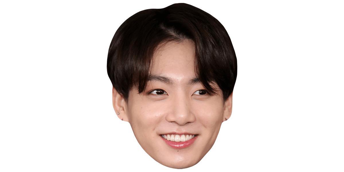 BTS JUNGKOOK 顔T XLサイズ Jungkook (Smile) Big Head - Celebrity Cutouts
